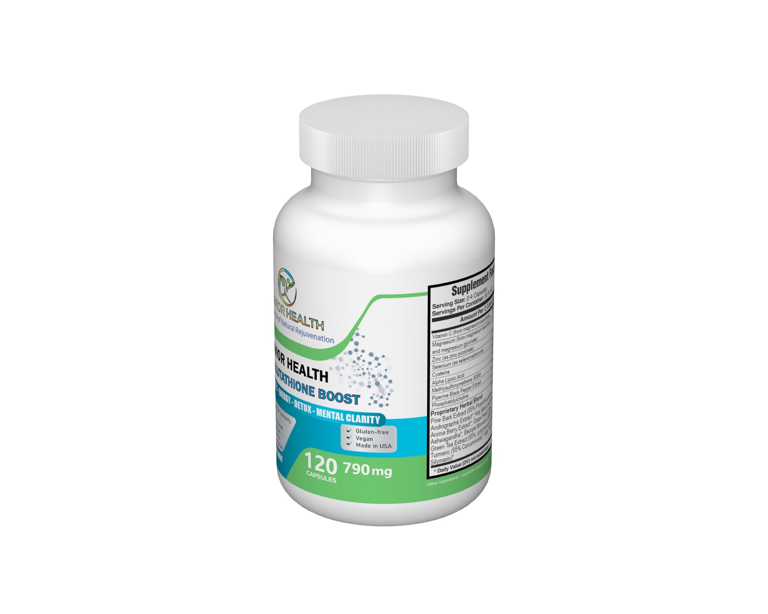 Savior Health Ultra Glutathione Boost - dosage recommandé pour routine matinale