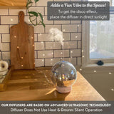 SCANDINORDICA diffuseur ultrasonique sans chaleur pour diffusion douce et silencieuse.