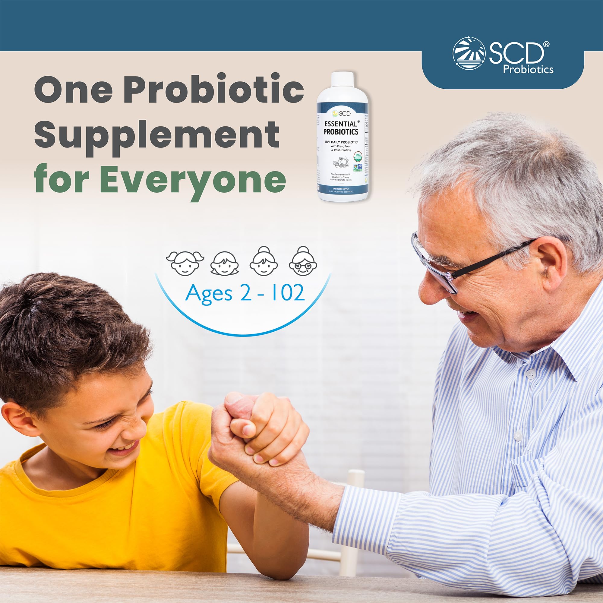 SCD Probiotics utilisation dans boisson froide pour facilité de consommation.