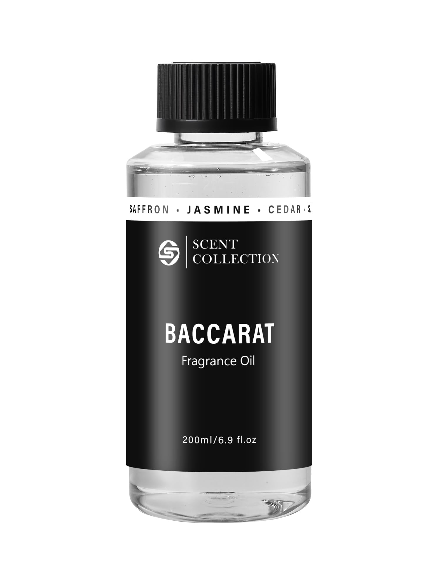 Scent Collection Baccarat: diffuseur huile bouteille pour ambiance luxueuse.