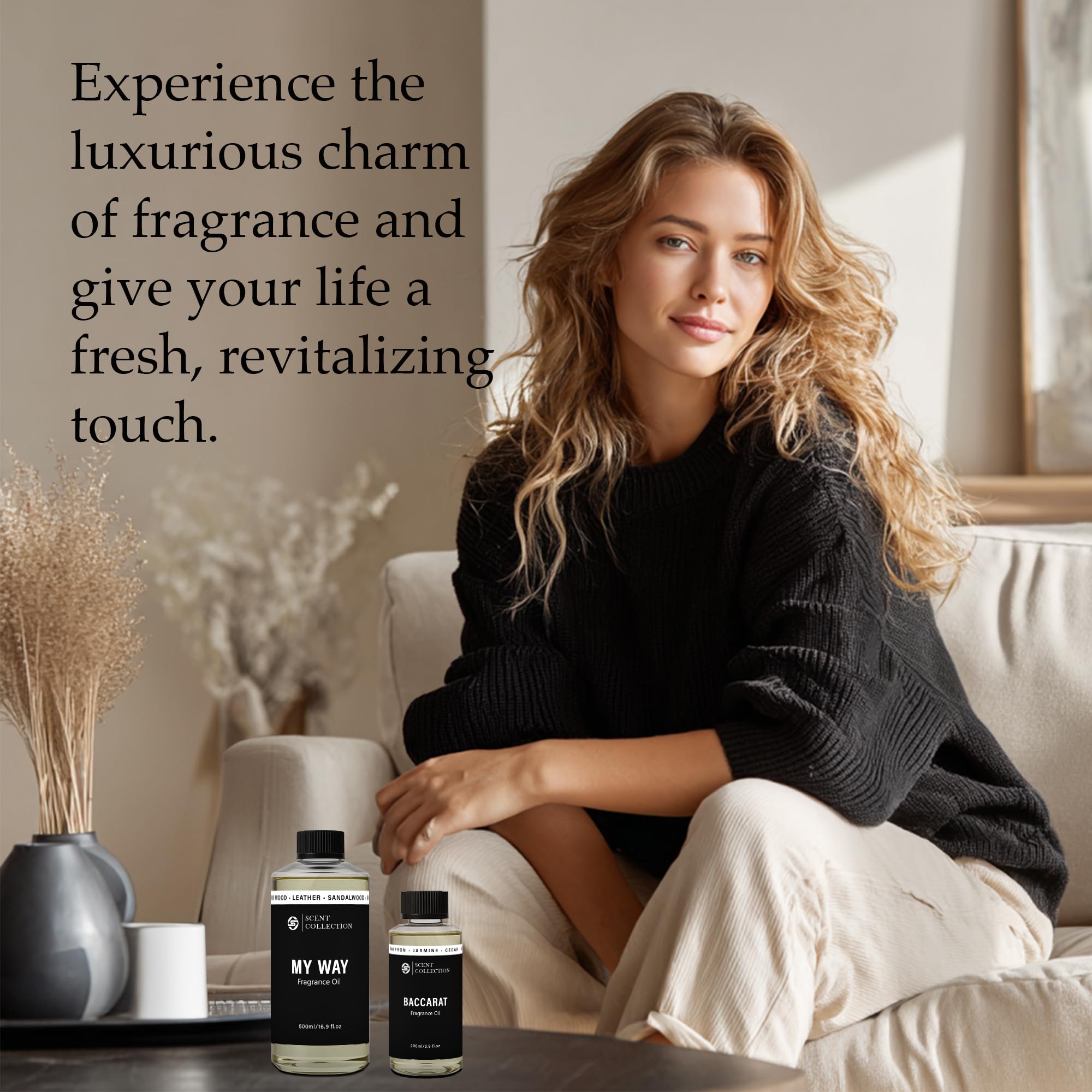 Recharge polyvalente: usage voiture et maison avec Scent Collection.