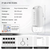 ScentDinbor diffuseur sans residu, operation propre et sans eau