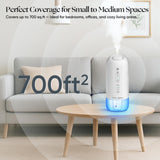 ScentDinbor luminaire d'ambiance bleue, ambiance apaisante pendant l'utilisation