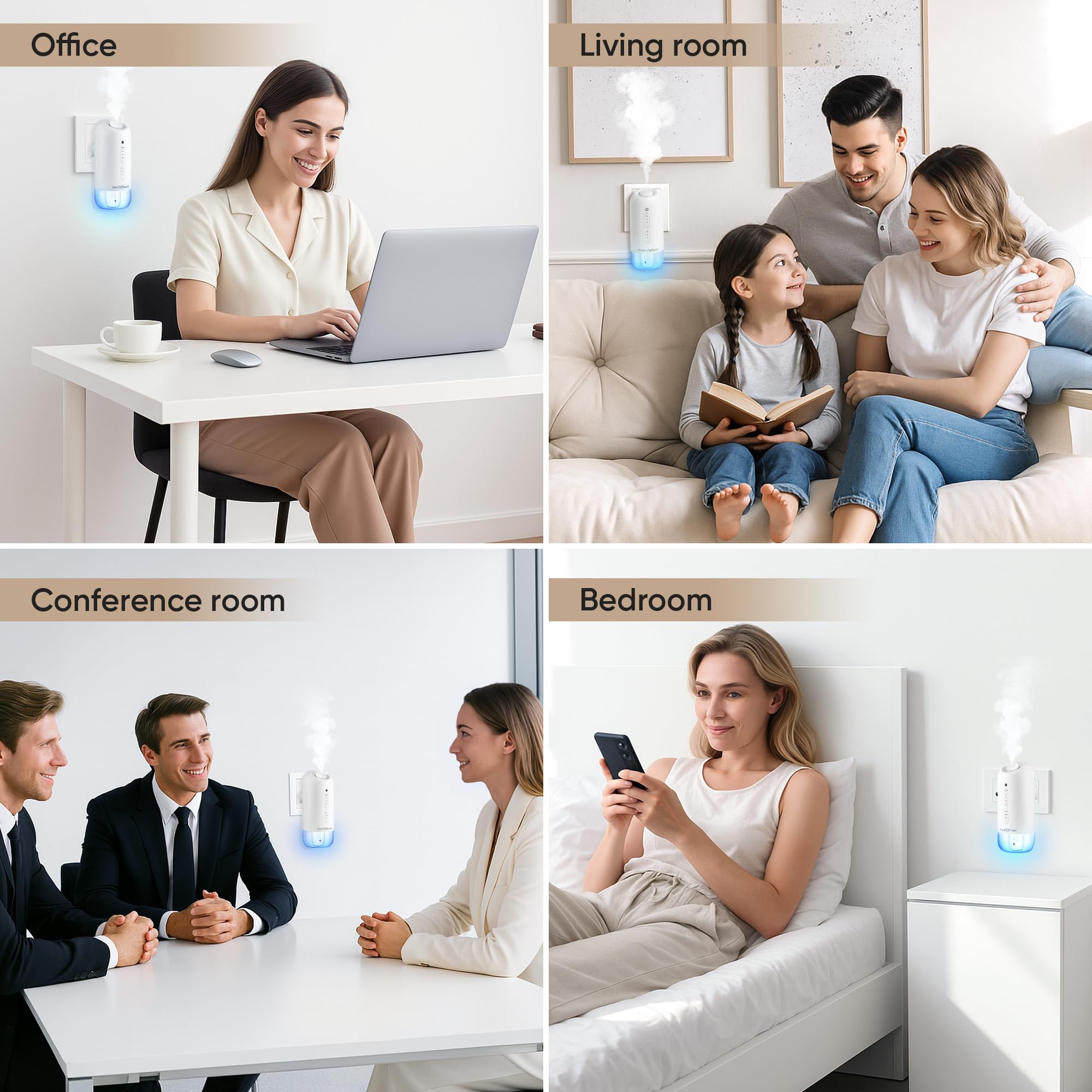 ScentDinbor noyau atomiseur remplaçable, maintenance aisée