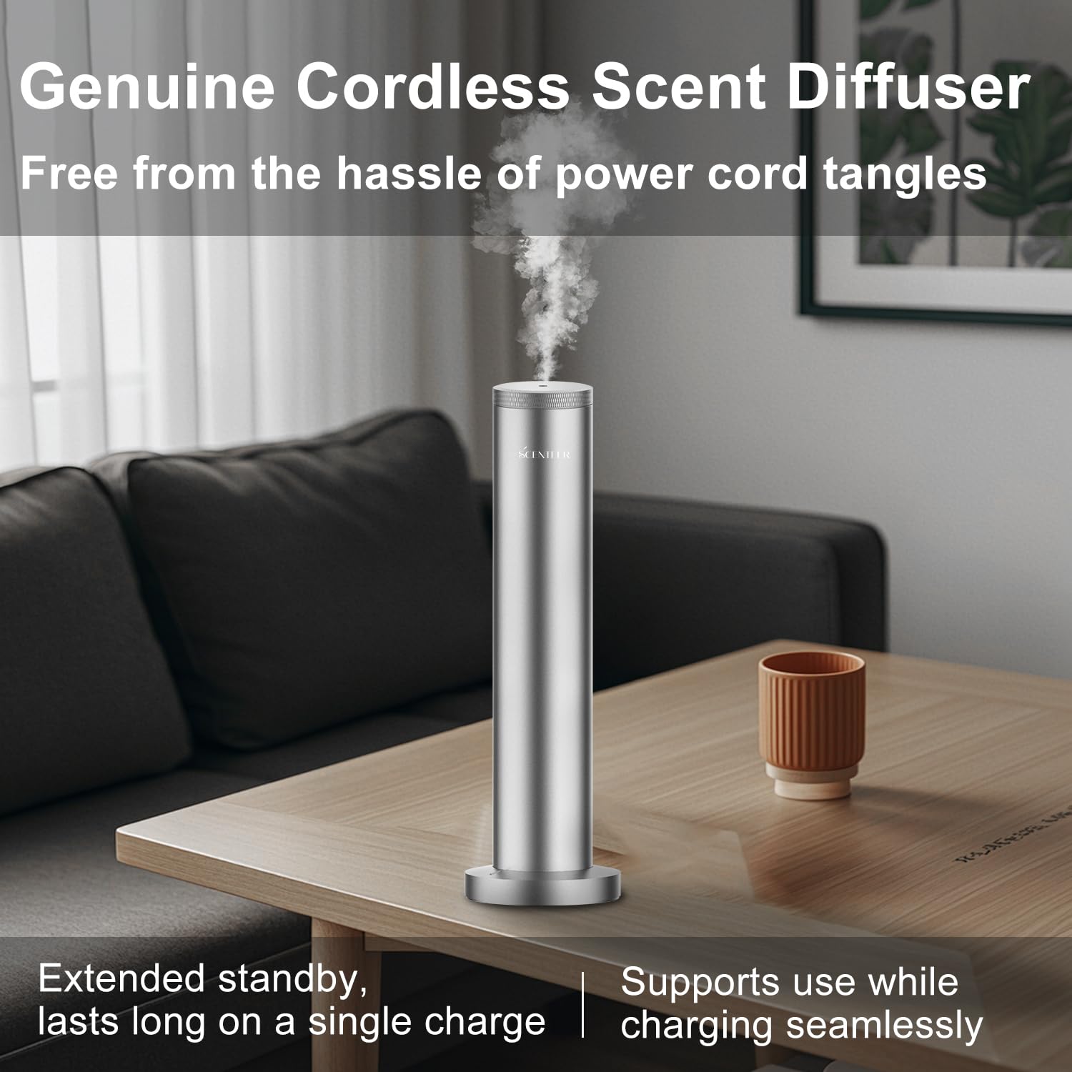SCENTEER diffusion adaptée pour grandes pièces et bureaux