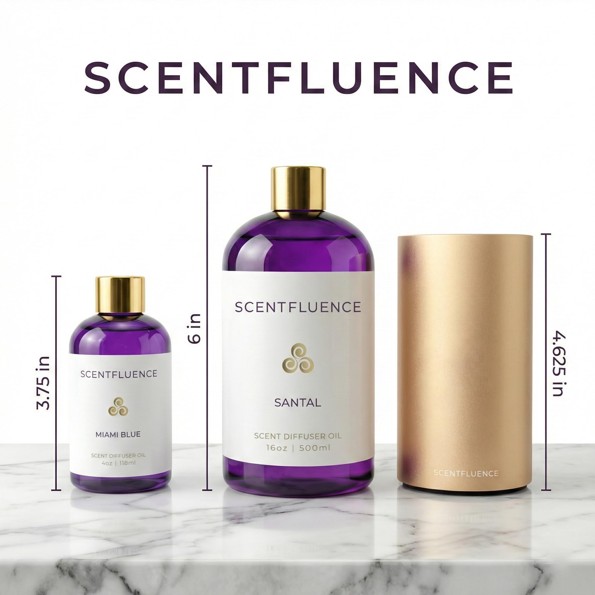 Scentfluence Santal – ambiance spa à domicile, utilisation hôtel chic possible