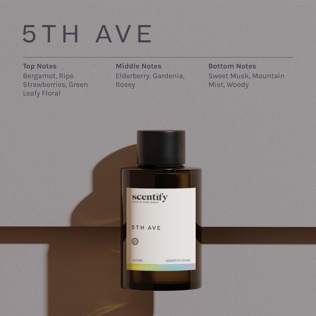 Scentify 5th Ave: huile diffuseur Gardenia, ambiance spa zen.