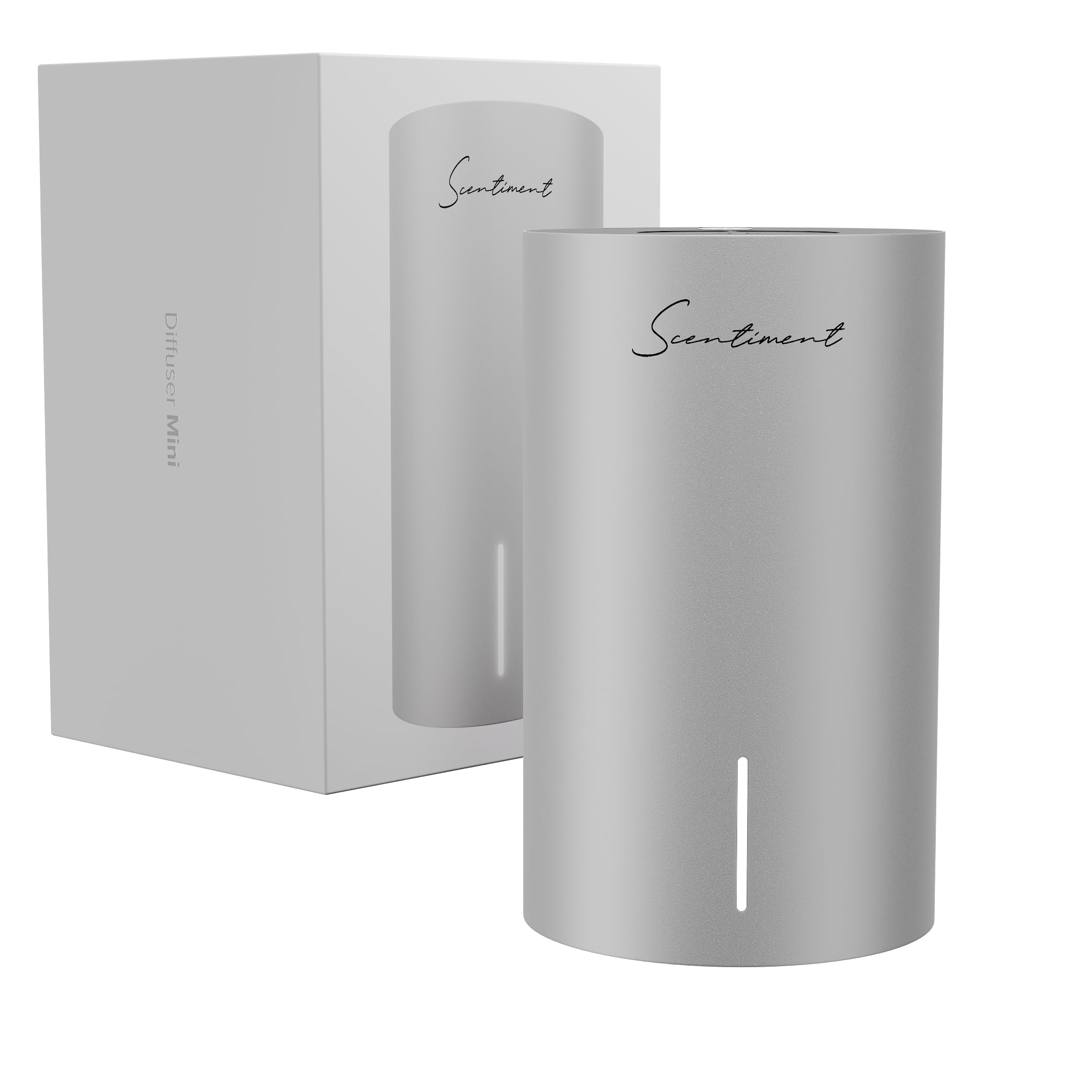 Scentiment Diffuseur Mini V2 LE au design épuré, idéal pour salon ou bureau.