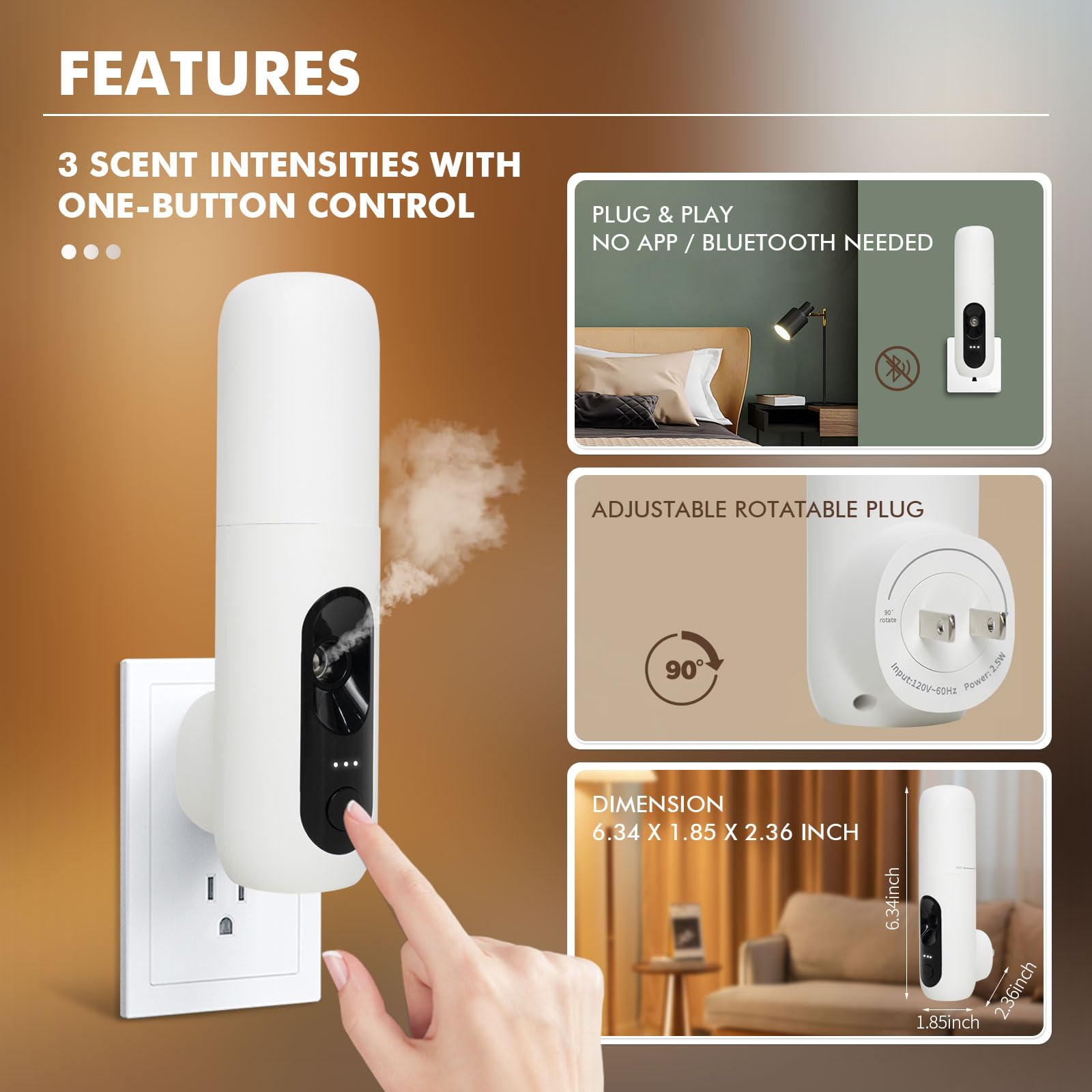 Scentiplus reglage intensite pour personnaliser l ambiance