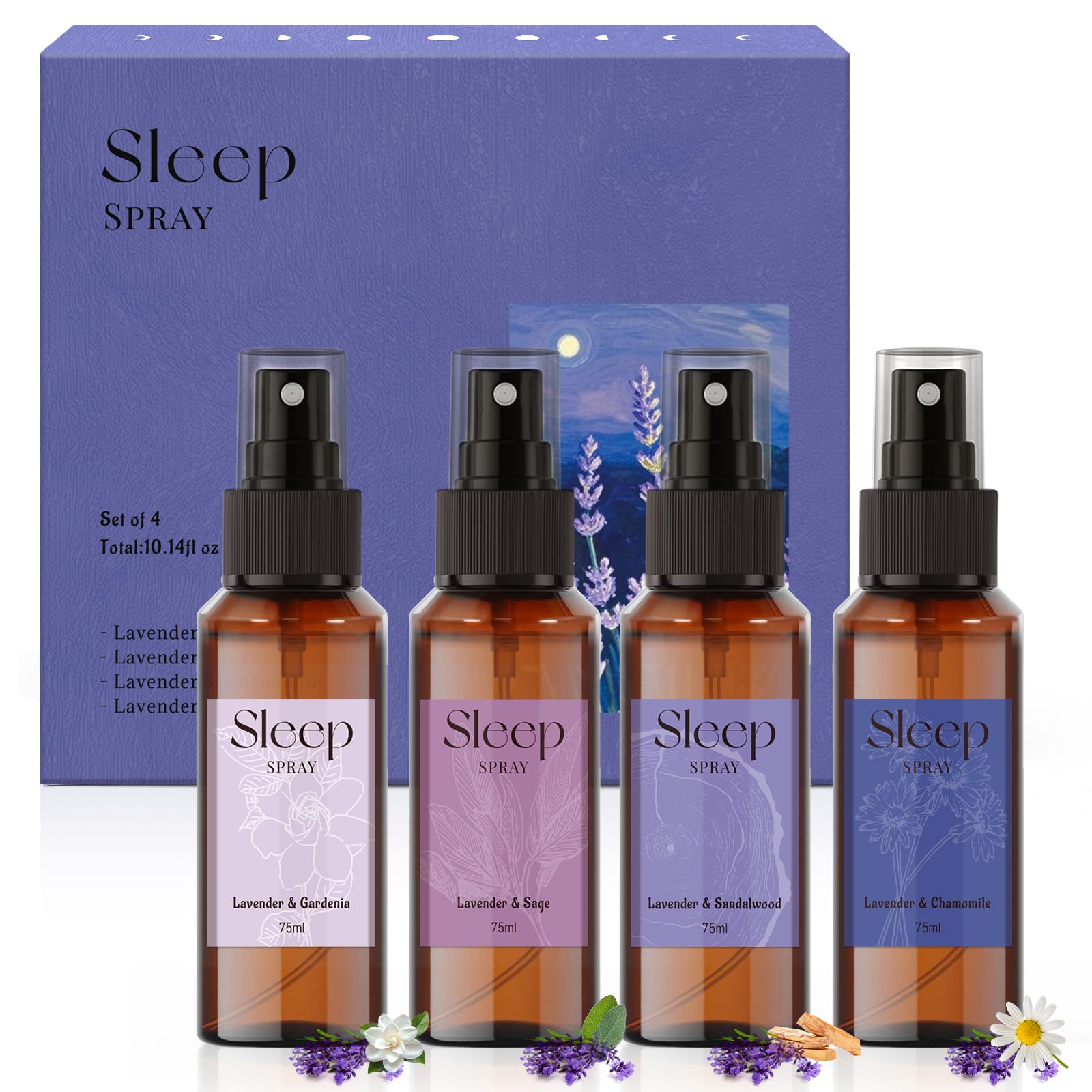 SCENTORINI spray lavande pratique en voyage pour fraîcheur instantanée