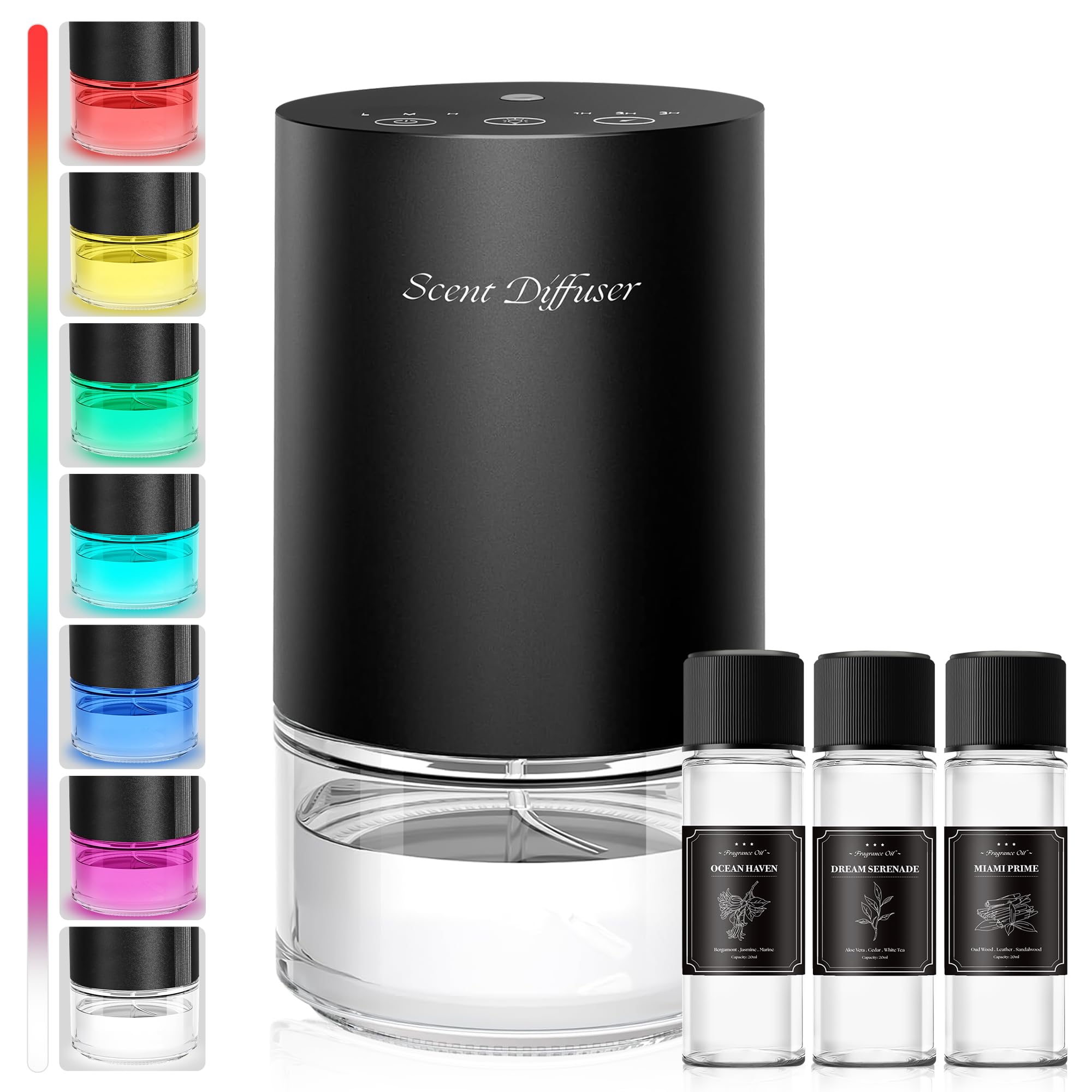 ScFZen diffuseur sans eau kit complet, diffusion efficace et silencieuse pour maison