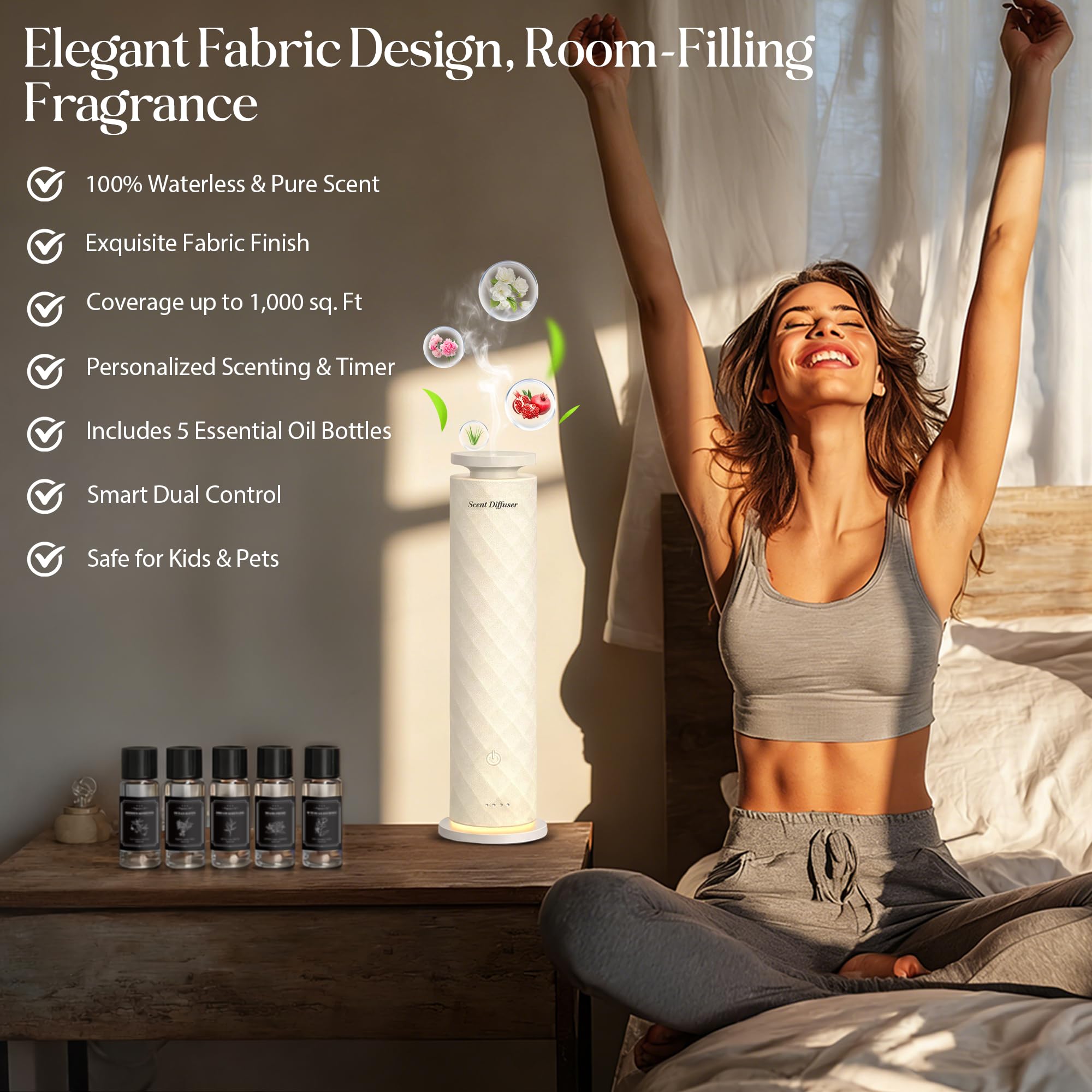 ScFZen huiles essentielles pack crème: kit prêt à l'emploi avec 5 arômes.