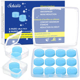 Bouchons Schiara pour dormir, malléables et confortables pour un sommeil paisible.