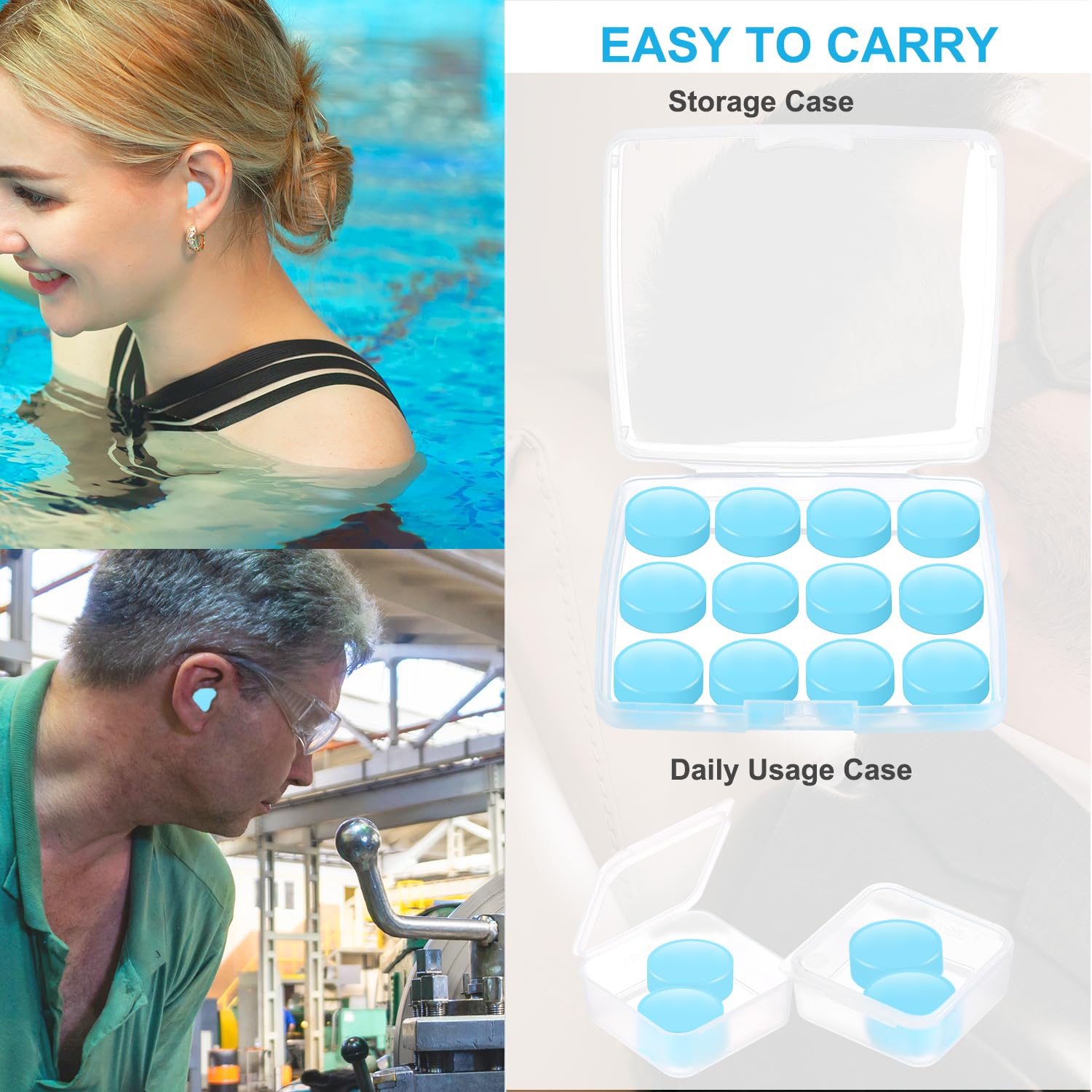 Pack Schiara 16 bouchons en silicone pour toute la famille.