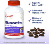 Étiquette claire – pack de 2 Schiff Glucosamine pour articulations.