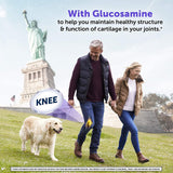 Absorption rapide – Schiff Glucosamine avec hyaluronique, gélules faciles à avaler.