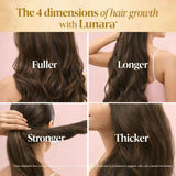 Gomme Lunara prête à être consommée quotidiennement pour nourrir les cheveux.