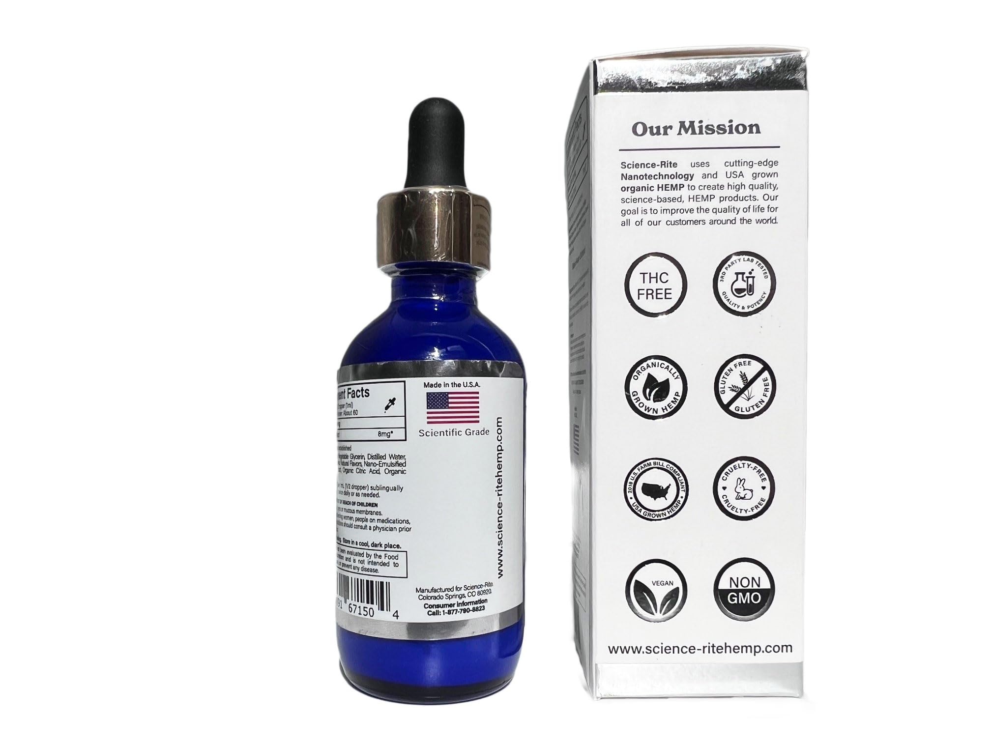 Science-Rite Nano Hemp mode-emploi: intégration simple à votre routine.