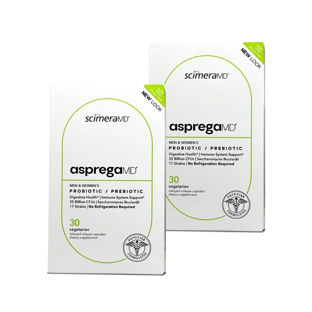 Asprega capsules libération retardée pour un soutien digestif potentiel.
