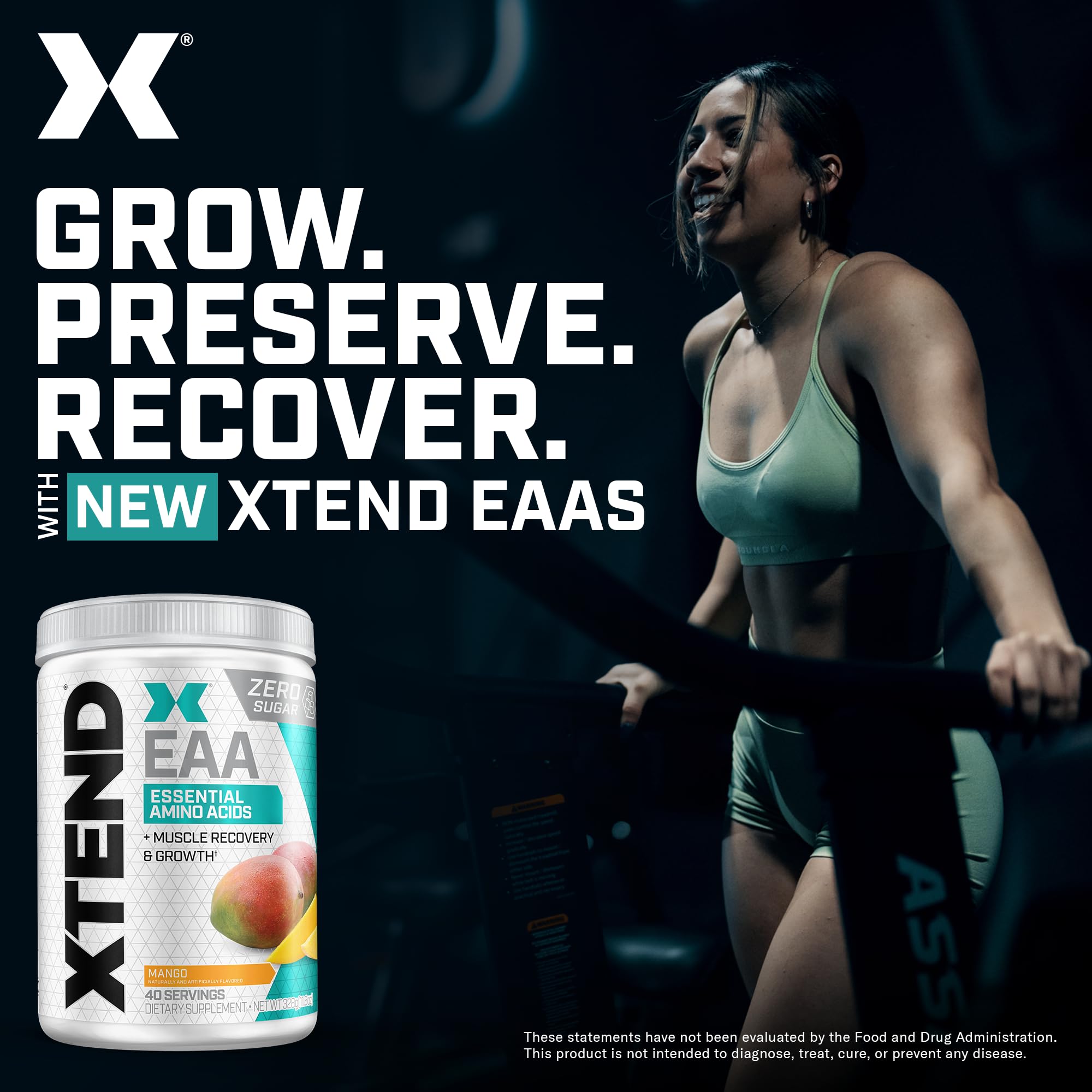 Xtend EAA Scivation — équilibre des acides aminés essentiels pour la performance.