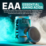 Utilisation intra-entraînement Xtend EAA, flexibilité et saveur.