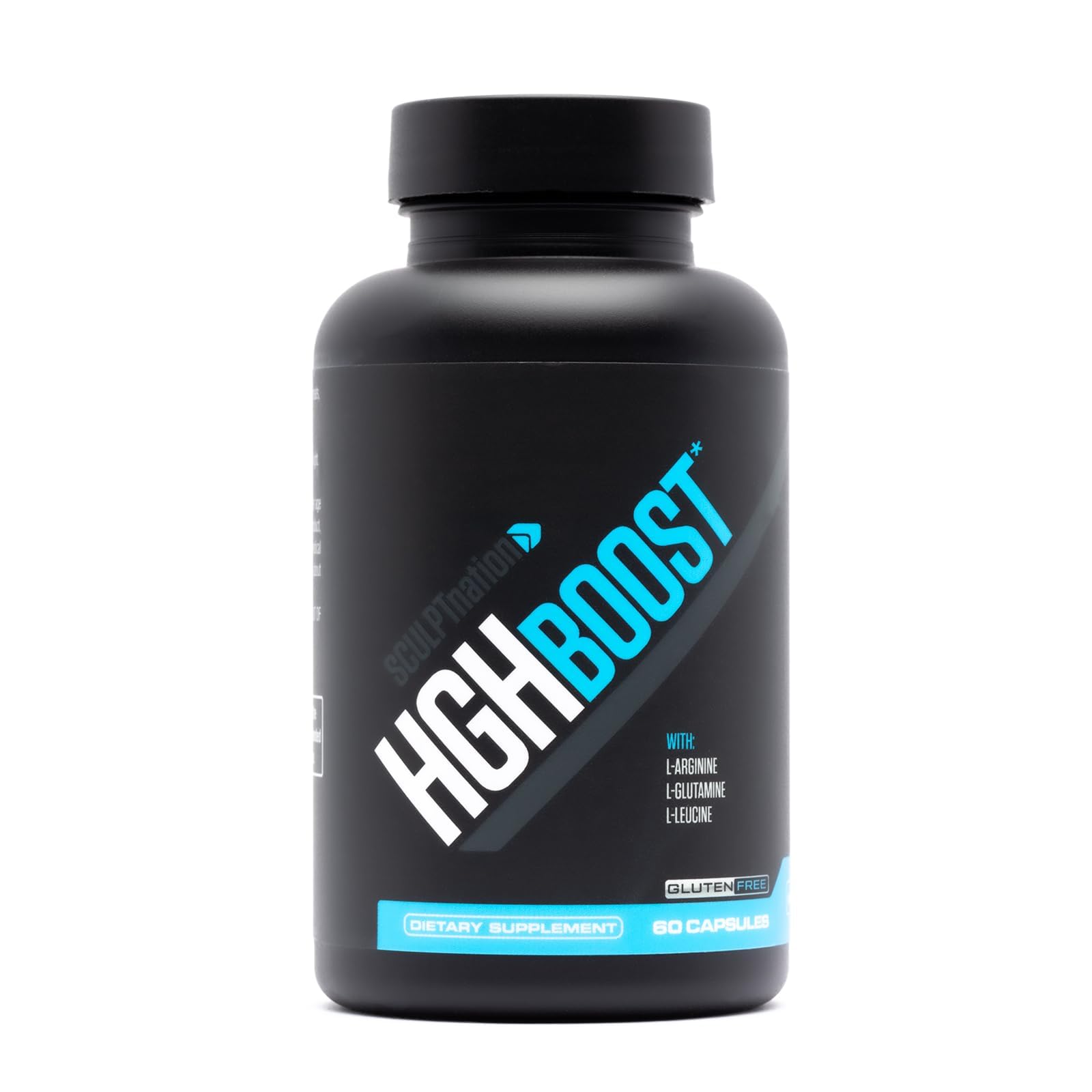 Sculpt Nation aperçu de la bouteille L-arginine et tribulus pour énergie et performance potentielles