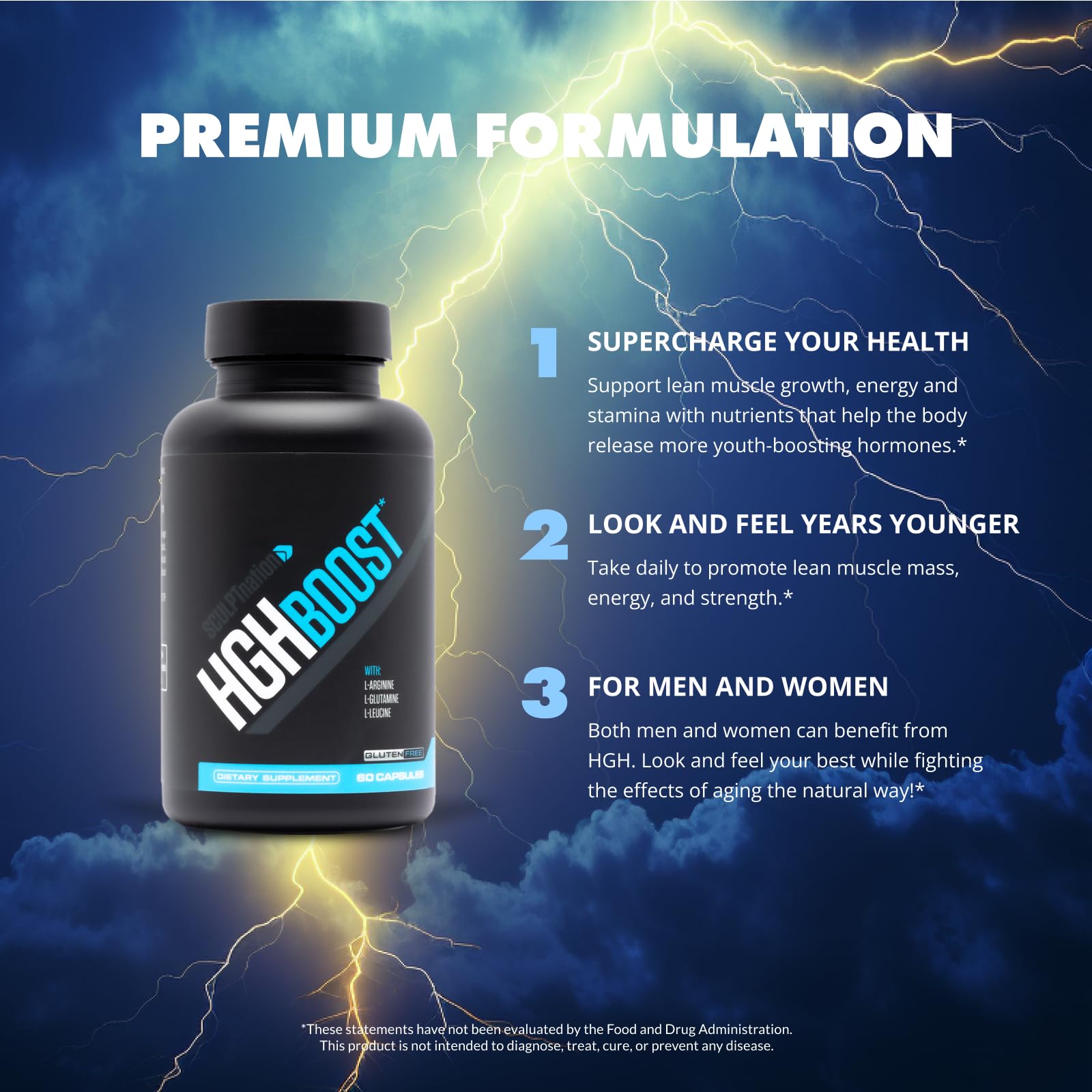 Sculpt Nation 60 gélules; format pratique pour utilisation régulière