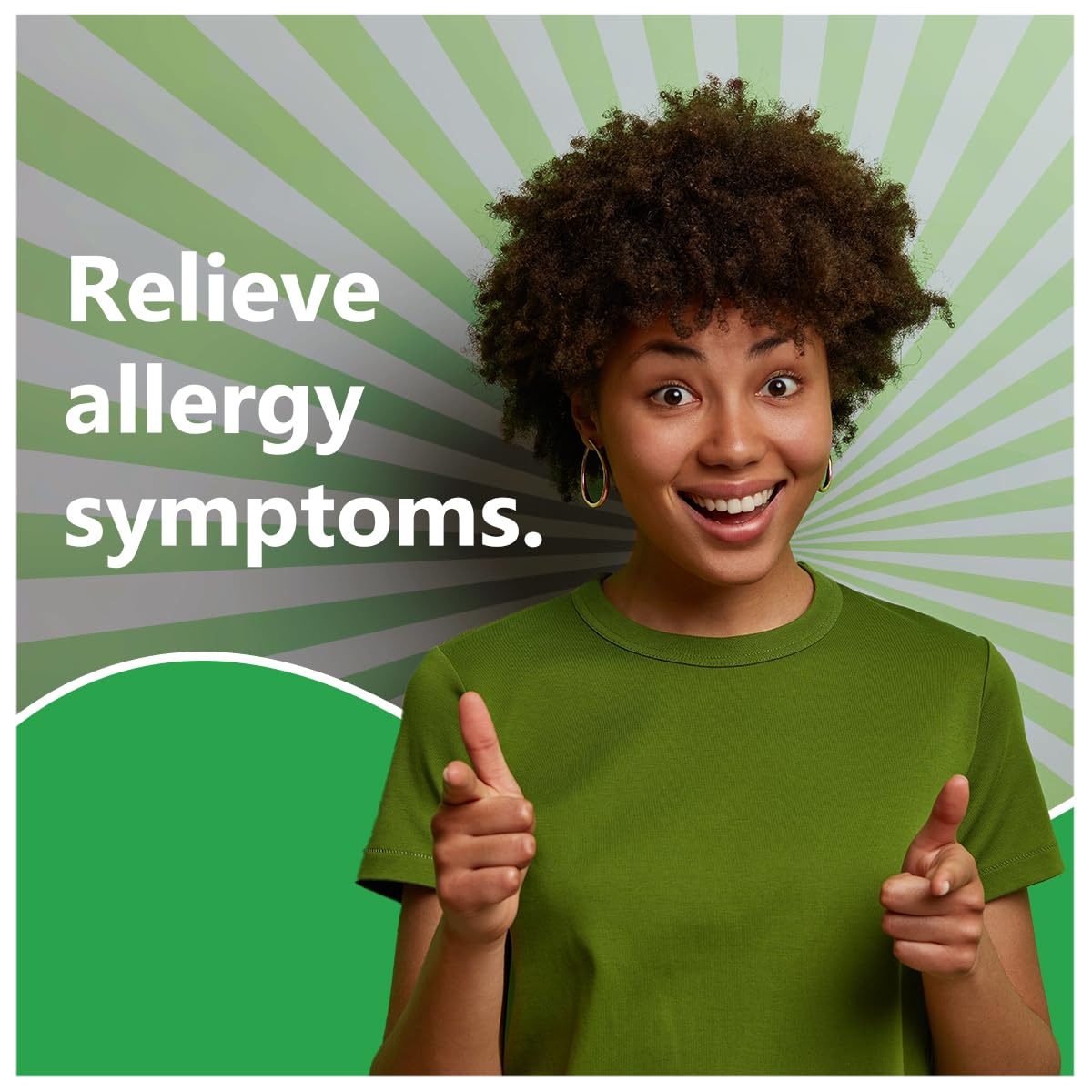 Bouchon doseur pratique pour All Day Allergy SDA Laboratories.