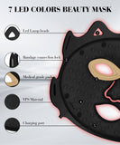SDKWDH Masque avec Télécommande – contrôle facile couleur et durée.