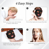 SDKWDH Masque Infrarouge et Rouge – double longueur d’onde pour éclairage ciblé.