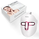 SDKWDH masque lumière rouge visage, peau plus éclatante et lumineuse