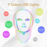 SDKWDH masque photon minuteur intégré pour sessions de 15 minutes faciles.