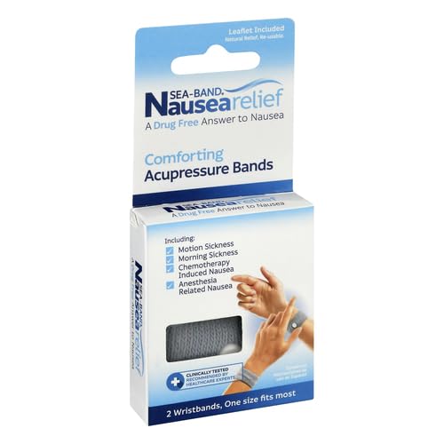 Sea-Band point Nei-Kuan gris: stimulation naturelle pour les nausées.