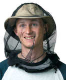 Sea to Summit filet tête anti-moustiques vue avant, protection légère contre les moustiques.