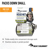 Sea to Summit rangement compact dans sac inclus pour le transport.