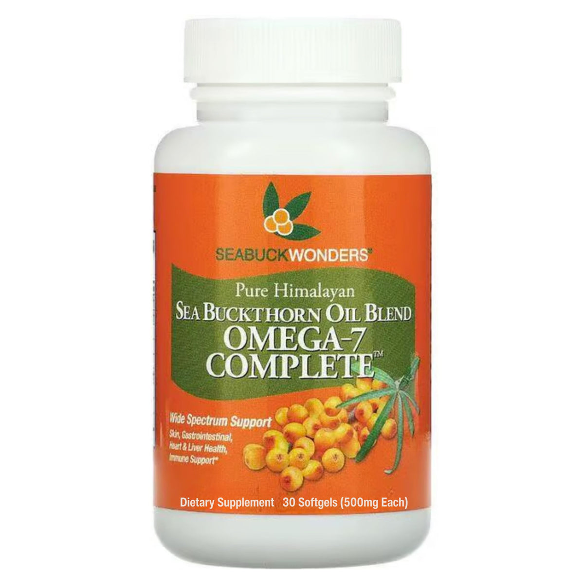 SEABUCKWONDERS huile d argousier – Bouteille hydratation naturelle pour la peau.