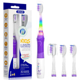 SEAGO brosse dentaire enfant avec lumière arc-en-ciel pour un brossage ludique et agréable