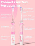 SEAGO brosse enfant IPX7 étanche, nettoyage facile après l'usage.