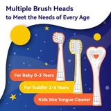 DIY stickers SEAGO pour personnaliser la brosse dentaire des enfants.
