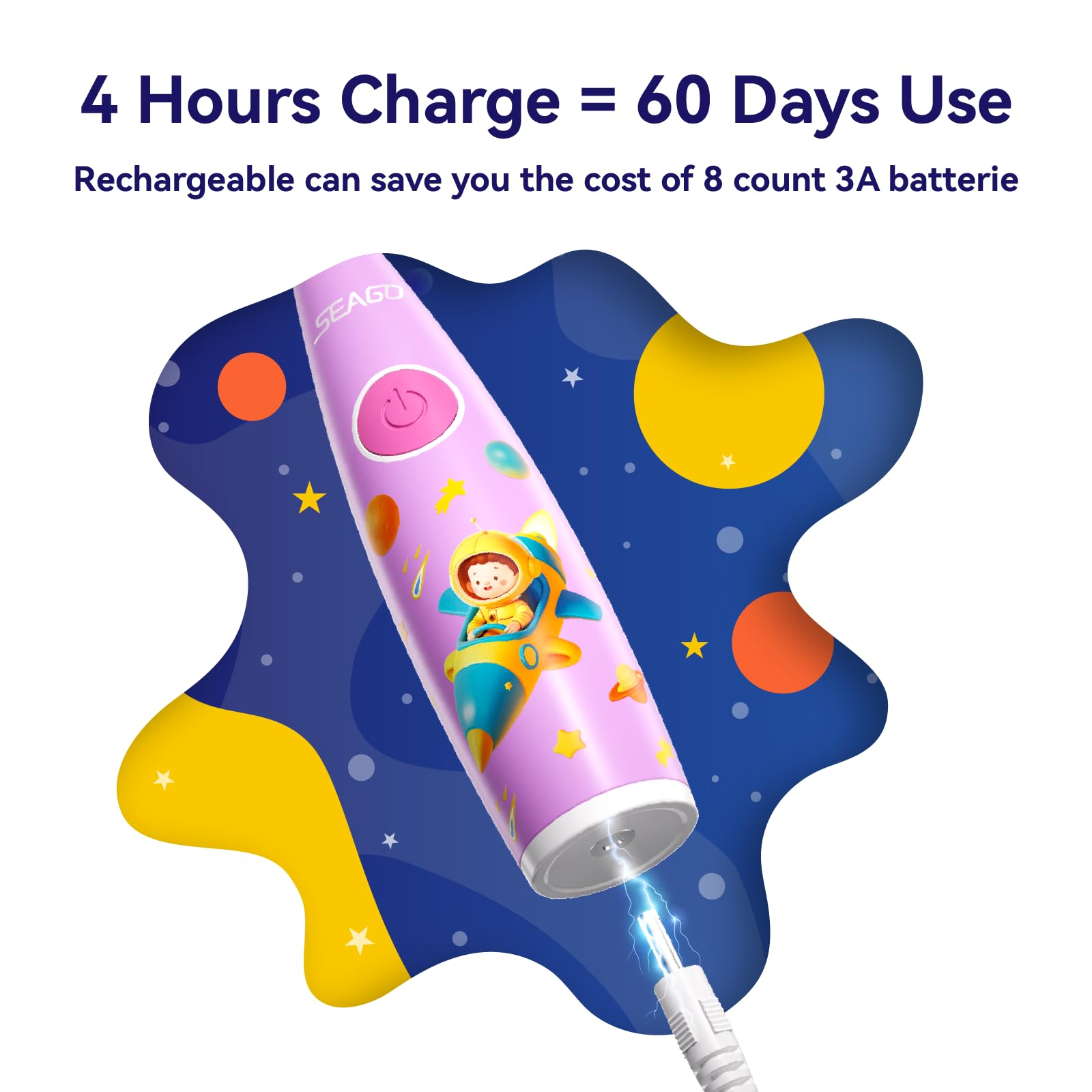 SEAGO minuteur intelligent de 2 minutes pour établir une routine régulière.