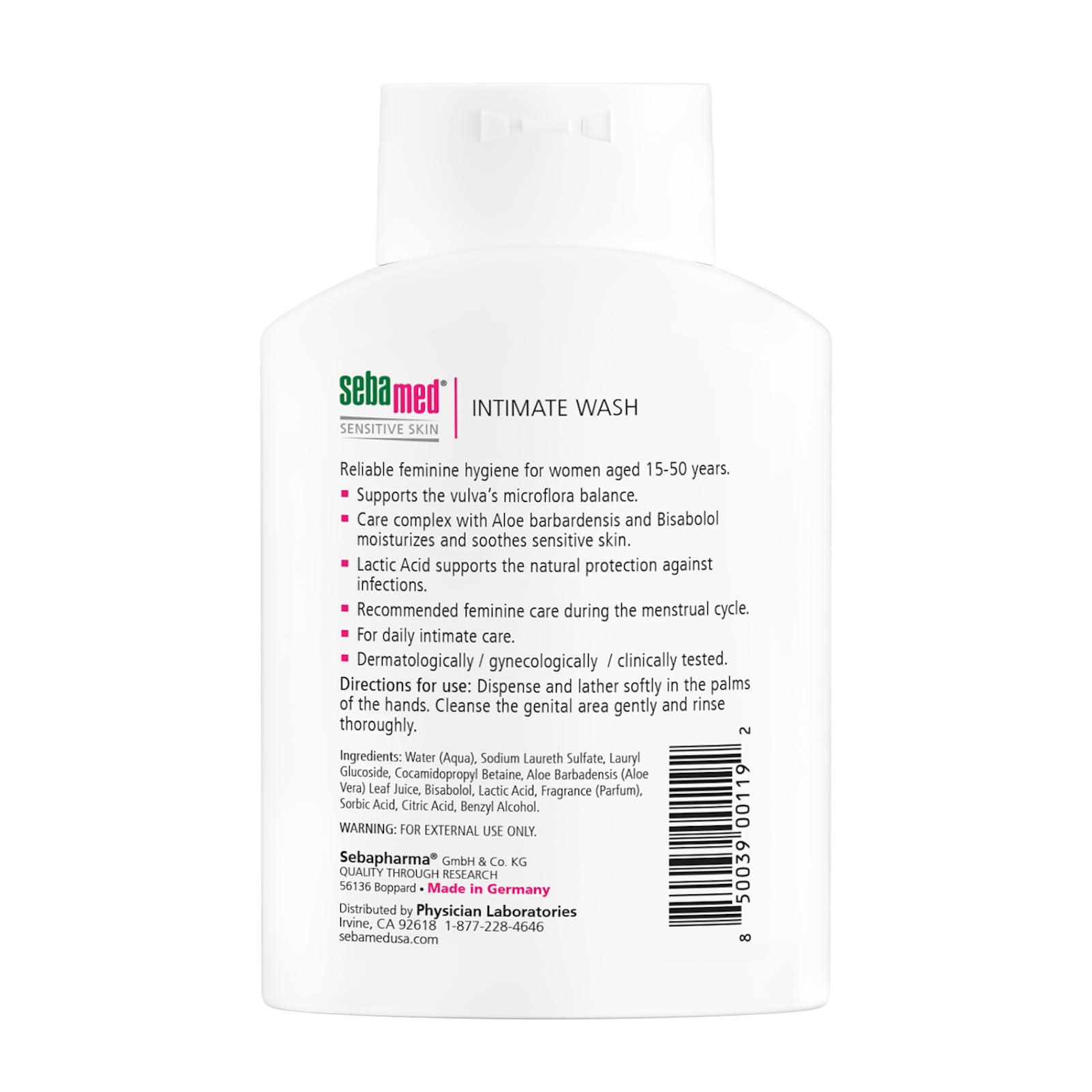 SEBAMED flacon-doseur pratique pour une utilisation quotidienne en toute simplicité.