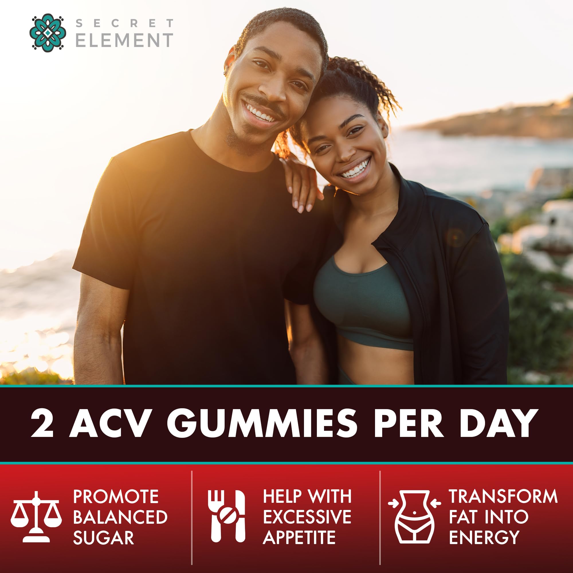 Secret Element extract de café vert dans les gommes acv pour concentration