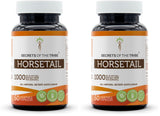 Secrets of the Tribe Horsetail - bouteille ouverte: intégration facile dans votre routine.