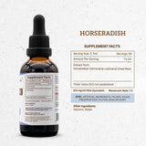Secrets of the Tribe Raifort Tincture labo-controle: qualité vérifiée et sans additifs.