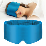 Le masque SECZIPE en soie de mûrier bleu offre douceur et hydratation pour le sommeil.