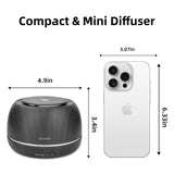 SEEDSEEL diffuseur avec télécommande pour ajuster brume et lumière.