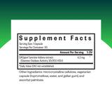 Gélules DAO Enzyme Seeking Health faciles à avaler pour le confort digestif
