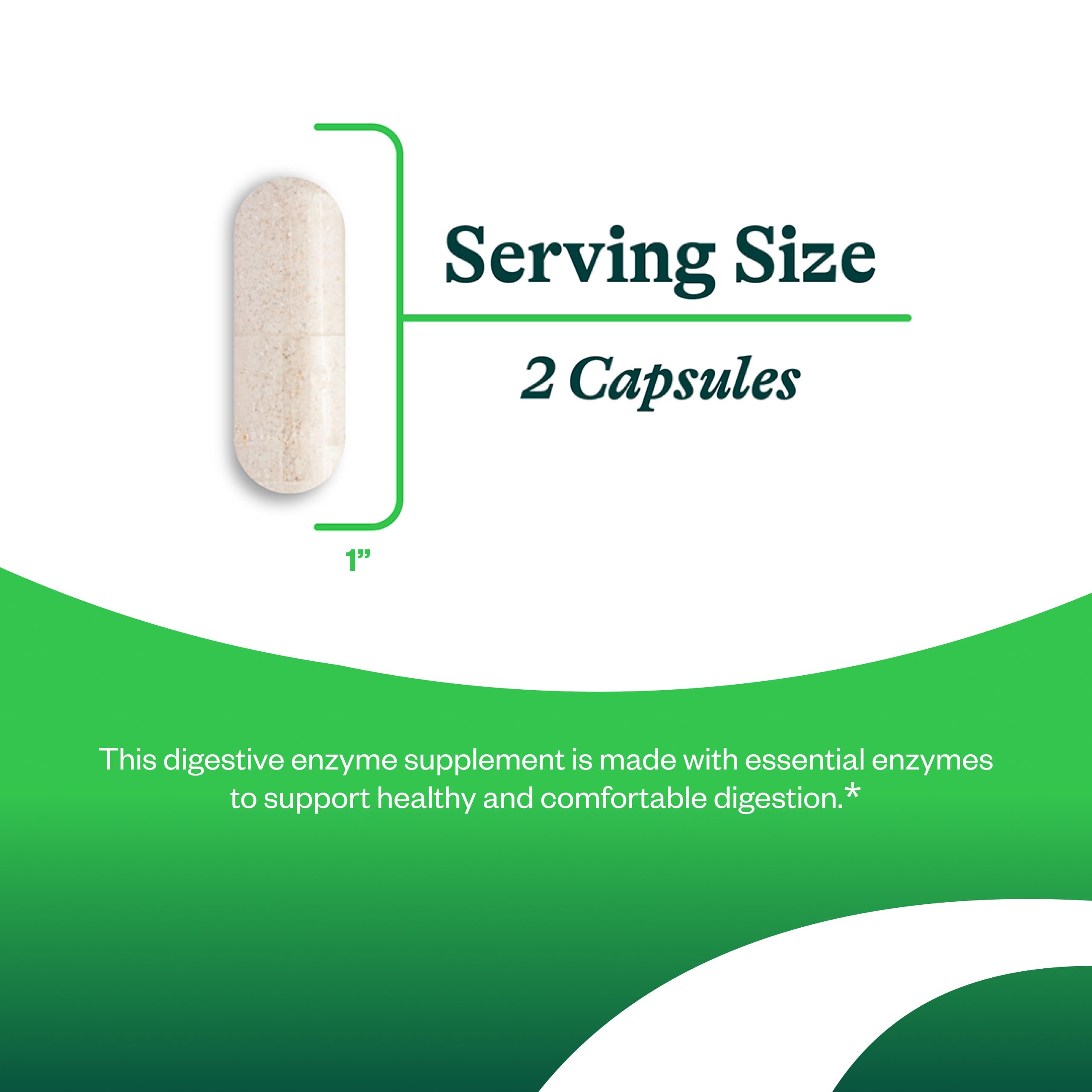 Gélules végétariennes Seeking Health Digestive Enzymes, format pratique pour ingestion quotidienne