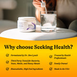 Seeking Health Électrolyte Poudre Framboise : usage sportif pour maintenir l'hydratation et l'énergie.