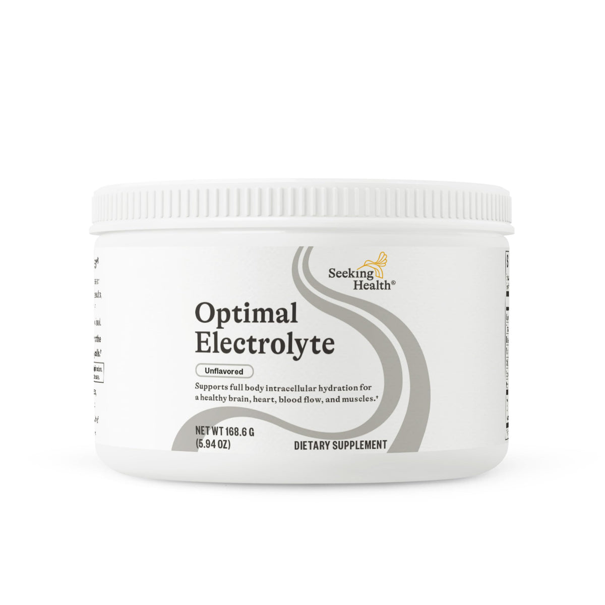 Seeking Health Électrolyte en poudre sans arôme dans pot - hydratation pratique